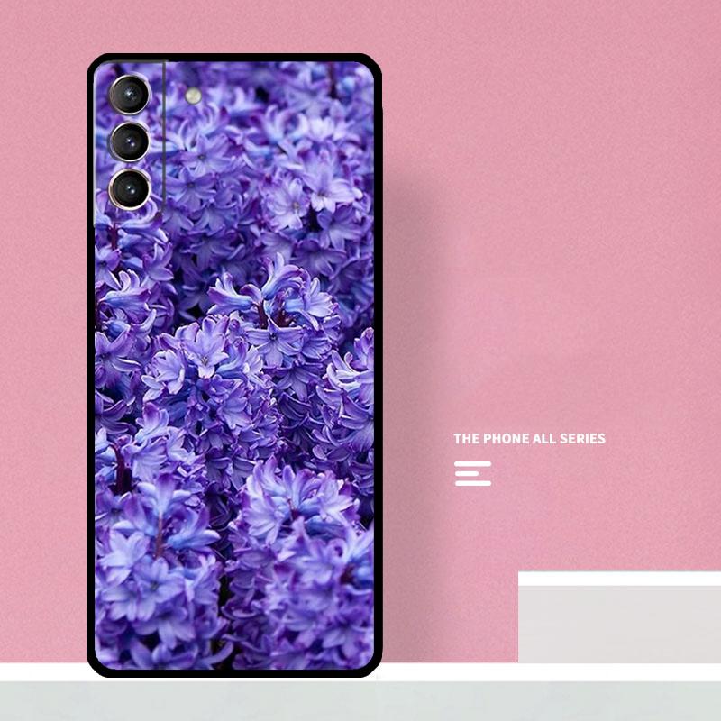 Фиолетовый чехол с принтом «Бесконечность» для Samsung Galaxy S26 S25 S24 S20 S21 S22 S23 Ultra S10 Plus S25 FE Чехол Coque