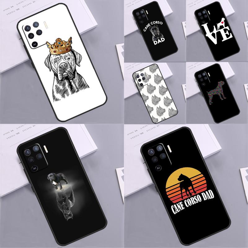 Чехол для телефона Cane Corso Italian Mastiff для Oppo A58 A18 A38 A78 A98 A17 A77 A80 A40 A60 A16 A76 A96 A74 A94 A54 A15 A57S