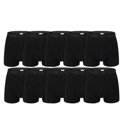 Lee Cooper Men' Black Trunks 10 Pack, Boxer Shorts, Size 3XL