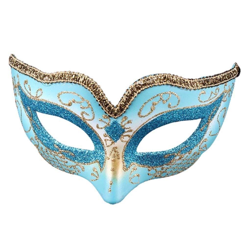 Eye Half Face Halloween Mask Plastic Makeup Props Mask Decoration Prop Masquerade Mask Toys Gifts