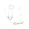 Game Controller - Nintendo - Wii Remote + Nunchuk - Built-in Motion Plus - Wireless - White Protective Sleeve