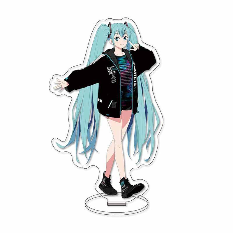Miku Hatsune Miku Snow Miku Anime Acrylic Stand Figure Clear Display Birthday Gift 2D Anime Merchandise