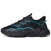 Ozweego Core Black Bright Cyan Sneakers FV3593
