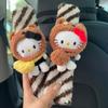 Sanrio Hello Kitty Car Seat Belt Shoulder Cover Decompression Comfort Car Accessories Safety Belt Protective Cover