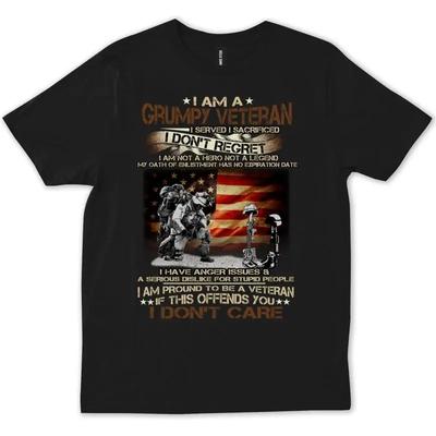 Veteran Us Military Patriotic T Shirt Veterans Day Independence Gift