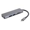 Док-станция для ноутбука Type C на 2 порта USB 3.0, HD Multimedia Interface, адаптер для карт памяти, многофункциональная