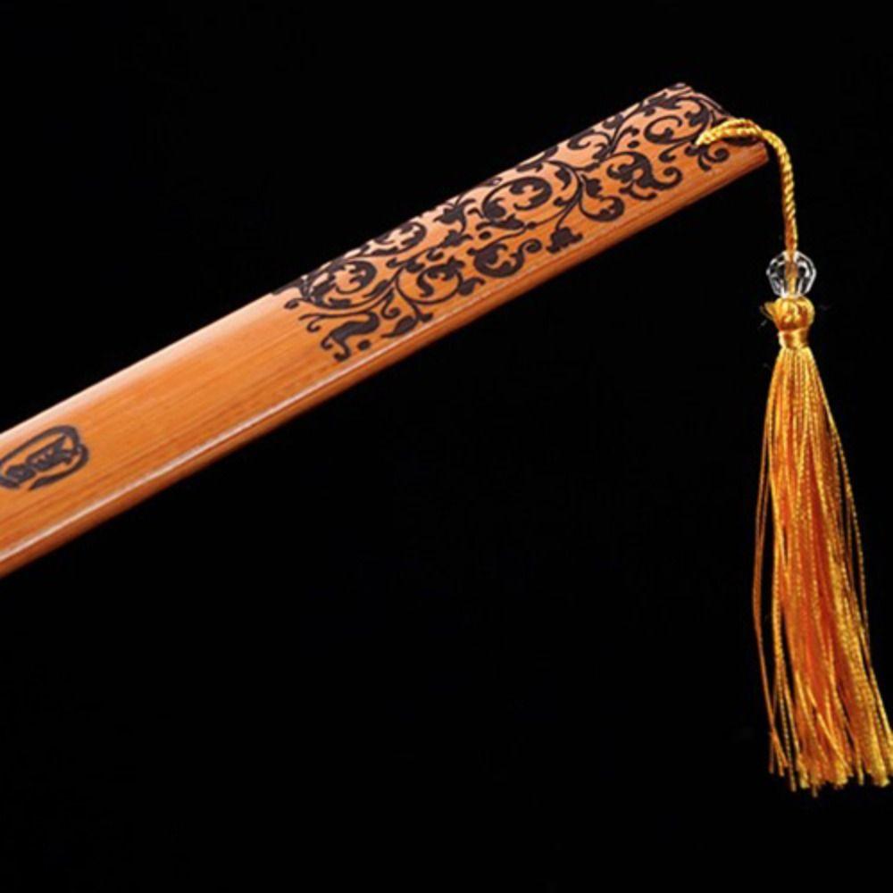Disciple Bamboo Carving Ruler Disciple Rule Ruler Measuring Drawing Tool Ruler of Chinese Studies