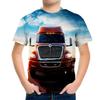 Футболки с графическим принтом гоночных машин для мальчиков и девочек, подарок для детей, топы с коротким рукавом для детей, одежда для детей из мужских футболок
