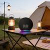 Компактная Bluetooth-совместимая колонка со встроенными часами и светодиодной подсветкой для дома, офиса, уличного использования. Hi-Fi басовая звуковая коробка