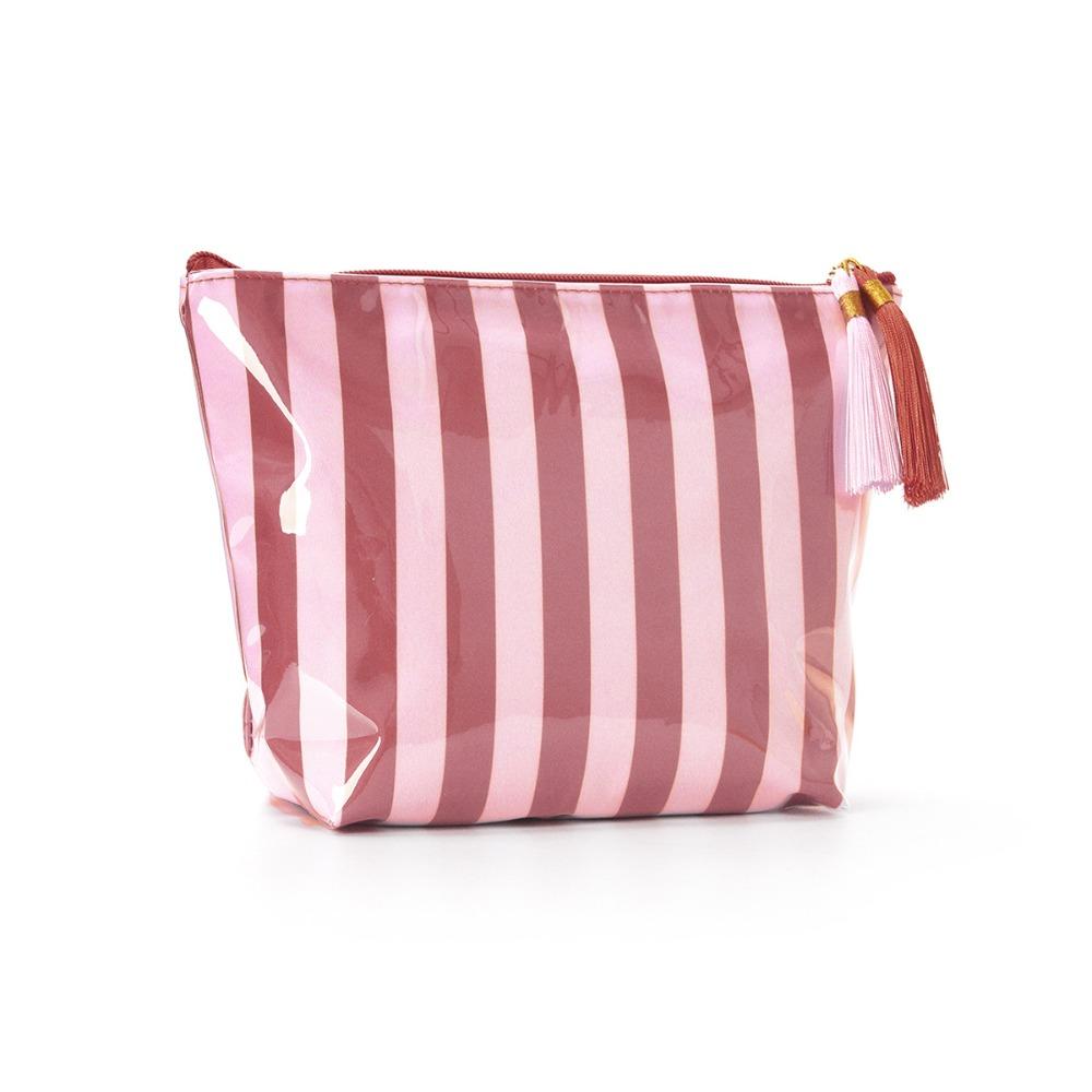 Glossy Toiletry Pouch PVC Makeup Organizer Multipurpose Storage Bag  Women