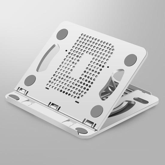 Подставка для ноутбука с основанием Эргономичный дизайн Угол вращения 360 градусов Регулируемая Полая конструкция для отвода тепла