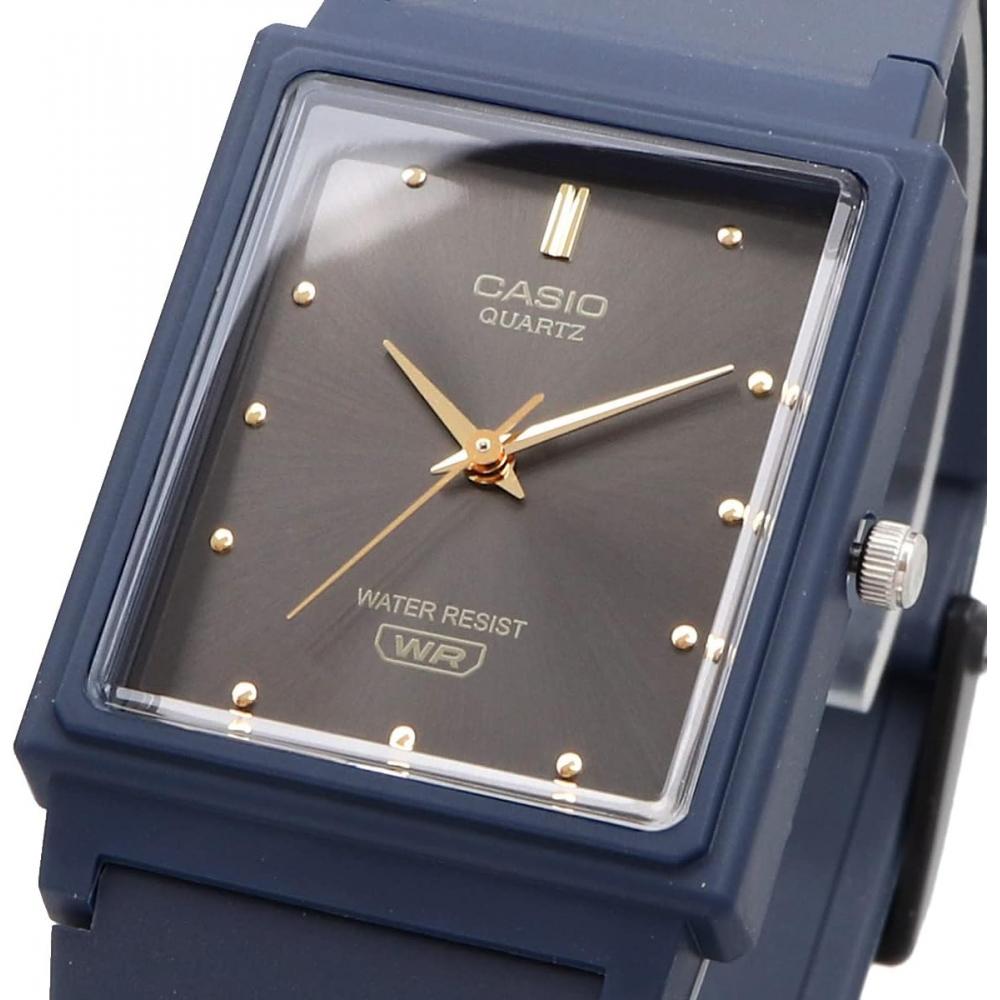Casio Унисекс Аналоговые Часы Матовые Темно-синие Mq 38uc 2a1