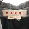 Marni Made In Italy Wool Blend Coat 40 Gray Women Used