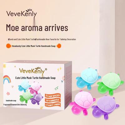 VEVEKENLY Милый набор мыла ручной работы в виде черепахи