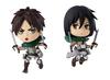 Ichiban Kuji Attack On Titan Survey B Prize Eren Mikasa Chibikyun Character Set ~Fly! Corps!!~ &
