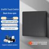 Zhengshang B1 WiFi Умный выключатель: Совместимость с голосовыми помощниками Alexa и Google, панель стандарта ЕС