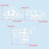 Cartoon Dinosaur Biscuit Molds Cookie Press Molds DIY Kitchen Accessories Pressable Cookie Cutters Cookie Cutters