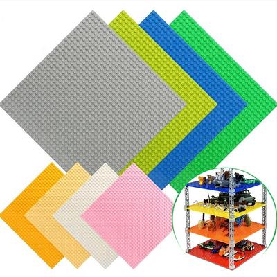 2 шт. Двусторонняя основа для конструктора 32x32 точки, Классическая платформа для кубиков, Совместима с основными брендами, Игрушки для детского DIY