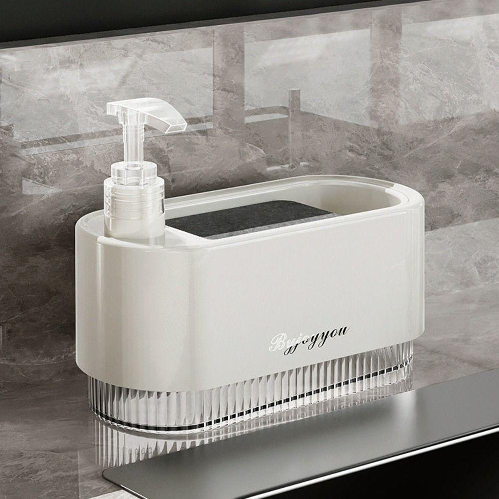 Press Type Detergent Bottle 650ML Hand Sanitizer Dispenser Durable Soap Dispenser Household