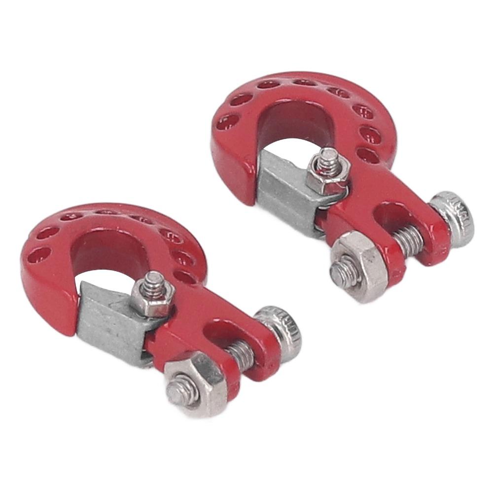 Upgrade Parts RC Car Tow Hook Trailer Chain Set for SCX10/D90/D110/TF2/TRX4 1/10 RC Crawler Truck