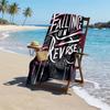 Reverse Fashion Beach Towel: Ideal for Summer Adventures Soft, absorbent and quick drying suitable for swimming and bathing