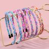 1/4pcs Sparkly Hairbands Cute Girls Headbands Girls Ice Cream Colors Headbands Kids Children Party Decoration Headwear