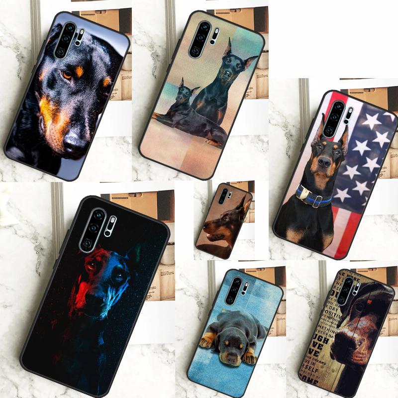 Doberman Dog Case For Huawei P40 Lite P20 P30 Nova 11 Pro 9 10 SE 3i 7i 11i 5T Y60 Y61 Y70 Y90 Y91 Cover