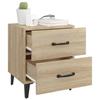 VidaXL Table de chevet Chêne sonoma 40x35x47,5 cm 811994