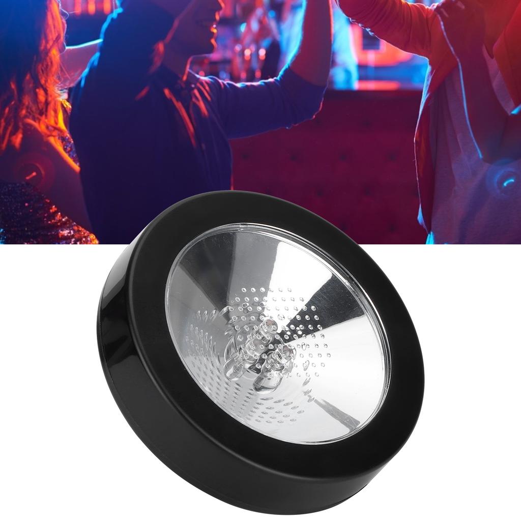 LED Coaster Round Cup Drink Mat Light Tableware Luminous Base with Gravity Sensor for Bar KTV