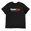 GameStop Футболка рубашки графическая футболка летняя рубашка смешная футболка хлопок однотонные черные футболки мужские