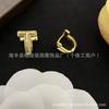 Классические универсальные модные серьги T-Brand с полным покрытием бриллиантами