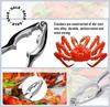 Инструменты для морепродуктов Зажим для краба Выбирание мяса краба Легко Кухонные инструменты Щипцы из нержавеющей стали Зажим для лобстера Зажим-щипцы Захват