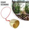 Copper Bells Outdoor Metal Wind Chimes Wind Chime Pendant Anti-Theft Door Bell Home Decorat Yard Garden Hanging Ornament Decor