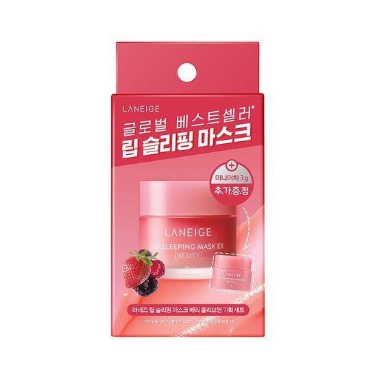 LANEIGE Ночная маска для губ 20 г, шт./специальная (выберите 1 из ягодного/грейпфрутового/яблочно-лаймового/мятного шоколада)