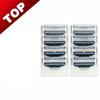 8 Pcs 3 Layers Men Face Razor Blades Shaving Blades Shaver Sharpener Razor Blade