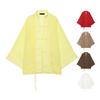 Handmade Button Shirt Women Stand Collar Shirt, Chinese Frog Blouse for Early Summer Casual Outfit Fall, Loose Solid Color Long Sleeve Top Spring Wear