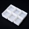3.2ml Artists Half Pans Plastic Watercolor Paint Grid Paint Palette Painting Supplies Art Supplies