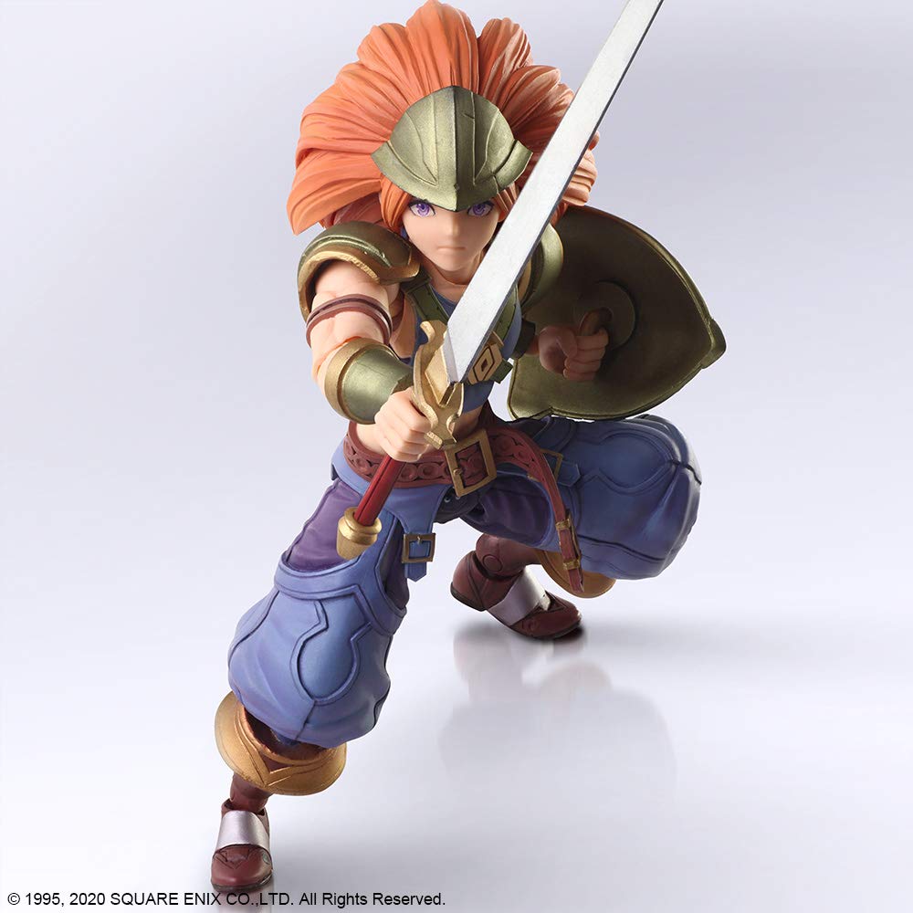 Seiken Densetsu 3 Trials of Mana Bring Arts Дюран Анджела подвижная фигурка из ПВХ, окрашенная и