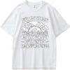 Vintage summer Men tshirt Sometimes When Im Feeling Really Crazy Ill Only Measure Once Short Sleeve Soft Round Neck Tshirt
