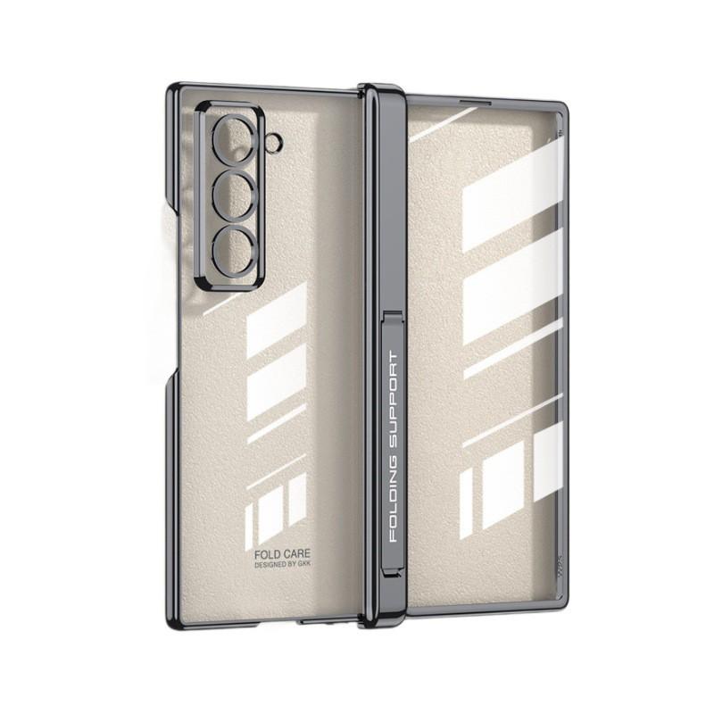Magnetic Snap-On Case With Integrated Screen Protector Side Kickstand Galaxy Z Fold 6 Slim W25