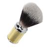 Nylon Beard Foaming Brush Curved Handle Cleaning Synthetic Lather Beard Foaming Brush