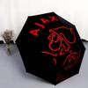 1 шт. Автоматический складной зонт - AFC Ajax, узор с индивидуальным названием, портативный и складной дизайн с 8 спицами, Рождественские и Дни рождения