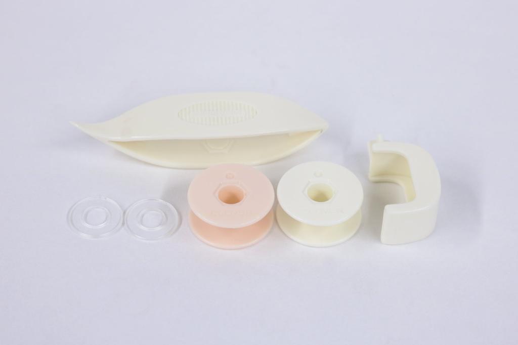 Инструмент для плетения кружева фриволите Clover, Челнок/Катушка для фриволите, Белый, 57-737