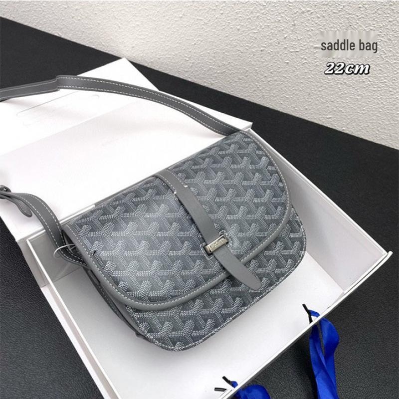 Модная унисекс сумка-седло - Универсальная сумка кроссбоди и на плечо с клапаном с принтом в черном, сером, красном цвете.