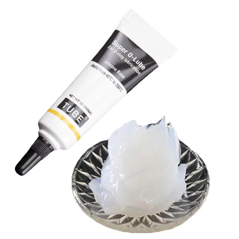 Silicone Grease Lubricant Home Improvement Hardware Waterproof Food Grade Super O-lube O-ring Coffee Machine Lubrication White