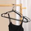 10 шт. Металлические вешалки для костюмов с нескользящим покрытием, вешалки для одежды, металлические вешалки для рубашек и пиджаков с круглыми выемками для платья