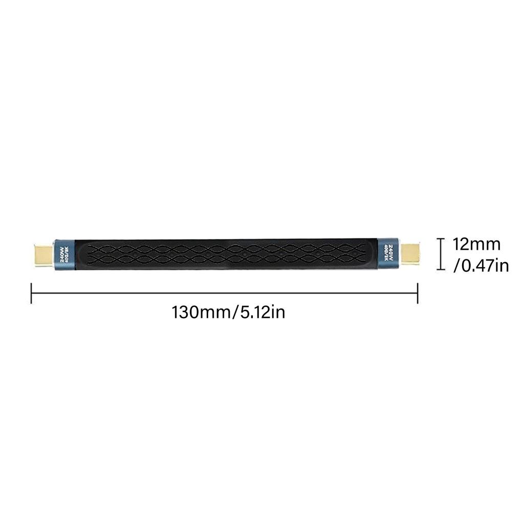 Кабель USB-4 с поддержкой нескольких протоколов, скорость передачи 40 Гбит/с, зарядка PD240 Вт, зеркалирование дисплея 8K для офиса и дома
