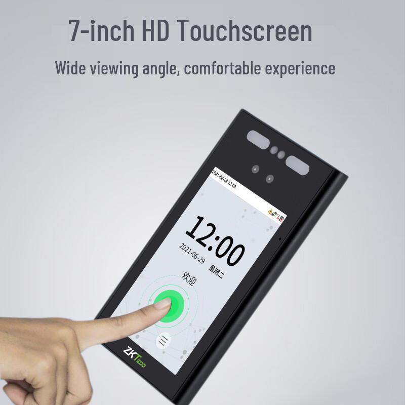ZKTECO xFace700 Водонепроницаемая система контроля доступа по распознаванию лиц CN-вилка (адаптер в комплекте)