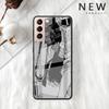 Крутой стеклянный чехол Chainsaw Man для Samsung Galaxy S22 S20 FE S21 Plus Чехол для телефона S10 5G S9 Note 20 Ultra 10 Lite
