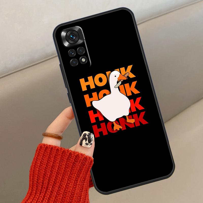 Мультяшный Милый Чехол Гусь Утка Для Xiaomi Redmi Note 13 12 11 10 14 15 Pro Plus Чехол Для Redmi 15C 14C 10C 12C 13C 15